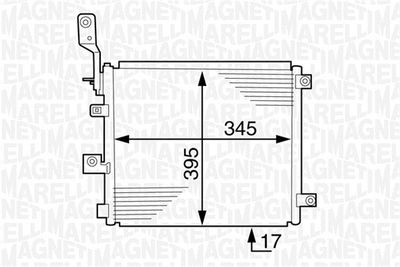 Kondensators, Gaisa kond. sistēma MAGNETI MARELLI 350203614000