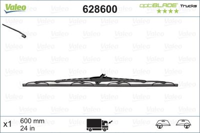 Stikla tīrītāja slotiņa VALEO 628600