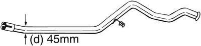 Ремонтная трубка, катализатор BOSAL 889-503