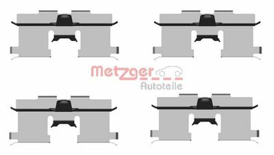 Piederumu komplekts, Disku bremžu uzlikas METZGER 109-1692