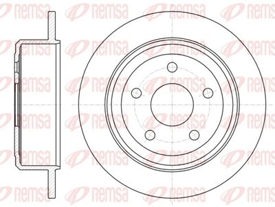 Bremžu diski REMSA 61368.00