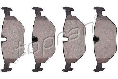 Комплект тормозных колодок, дисковый тормоз TOPRAN 500 384