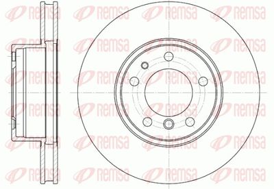 Bremžu diski REMSA 6349.10