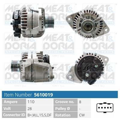 Ģenerators MEAT & DORIA 5610019