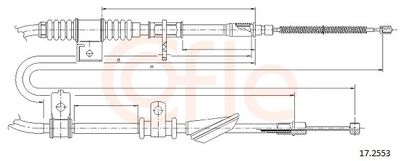 Trose, Stāvbremžu sistēma COFLE 92.17.2553
