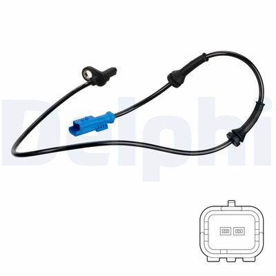 Devējs, Riteņu griešanās ātrums DELPHI SS20744