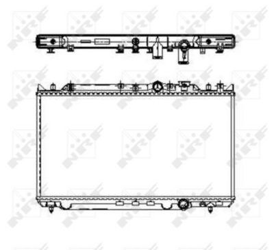 Radiators, Motora dzesēšanas sistēma NRF 509653