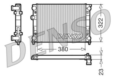 Radiators, Motora dzesēšanas sistēma DENSO DRM99001