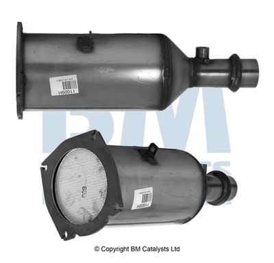 Nosēdumu-/Daļiņu filtrs, Izplūdes gāzu sistēma BM CATALYSTS BM11009