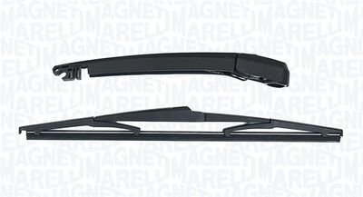 Stikla tīrītāju sviru kompl., Stiklu tīrīšanas sistēma MAGNETI MARELLI 000723180095
