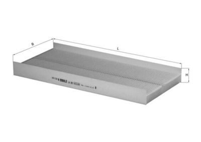 Фильтр, воздух во внутренном пространстве KNECHT LA 357