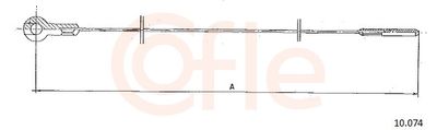Тросик газа COFLE 92.10.074
