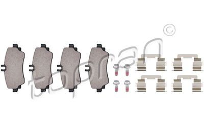 Bremžu uzliku kompl., Disku bremzes TOPRAN 400 519