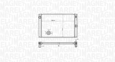 Radiators, Motora dzesēšanas sistēma MAGNETI MARELLI 350213178600