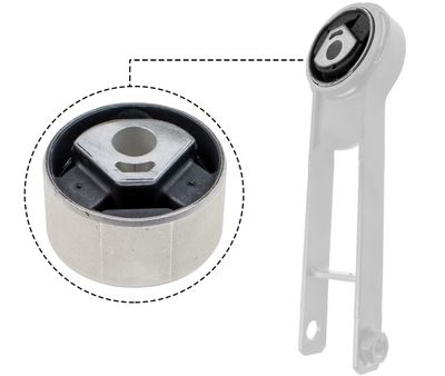 Гаситель, подвеска двигателя GATES ETM1575