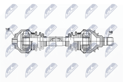 Приводной вал NTY NPW-BM-175