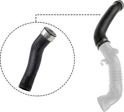 Трубка нагнетаемого воздуха GATES 09-0182