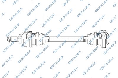 Приводной вал GSP 205064