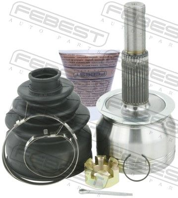 Шарнирный комплект, приводной вал FEBEST 0210-D40AT