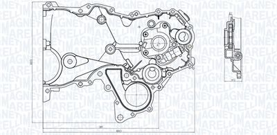 Eļļas sūknis MAGNETI MARELLI 351516000104