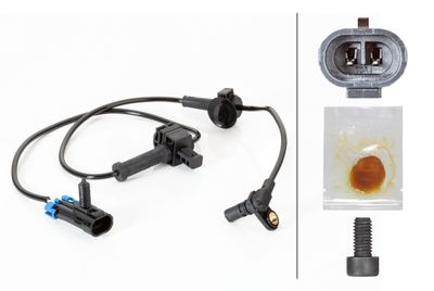 Датчик, частота вращения колеса HELLA 6PU 230 040-411