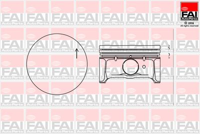 Поршень FAI AutoParts PK18-000