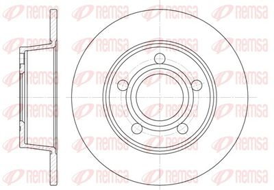 Bremžu diski REMSA 6724.00