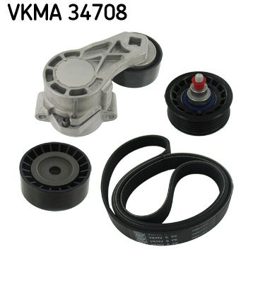 Поликлиновой ременный комплект SKF VKMA 34708