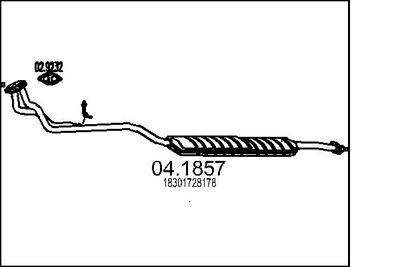 Катализатор MTS 04.1857