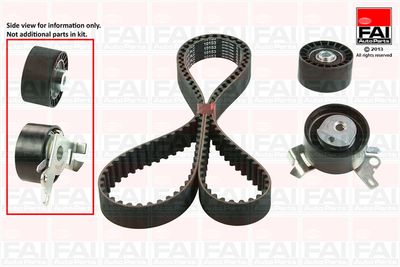 Комплект ремня ГРМ FAI AutoParts TBK369