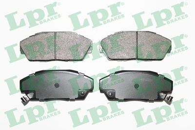 Комплект тормозных колодок, дисковый тормоз LPR 05P555