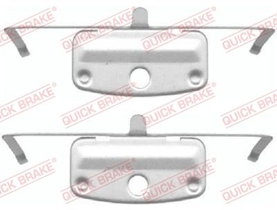 Комплектующие, колодки дискового тормоза QUICK BRAKE 109-1644
