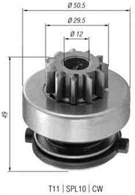 Zobrats, Starteris MAGNETI MARELLI 940113020366