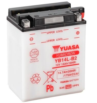 Startera akumulatoru baterija YUASA YB14L-B2