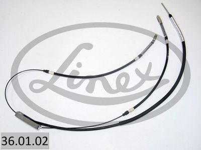 Тросик, cтояночный тормоз LINEX 36.01.02