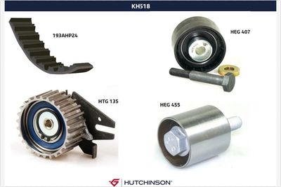 Zobsiksnas komplekts HUTCHINSON KH 518