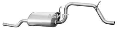 Глушитель выхлопных газов конечный ASMET 05.150