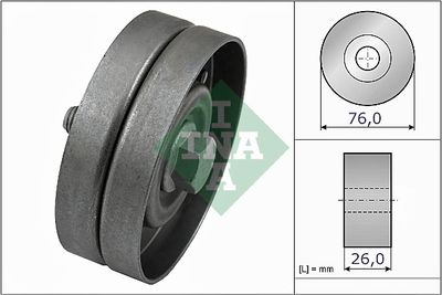 Parazīt-/Vadrullītis, Ķīļrievu siksna Schaeffler INA 532 0326 30