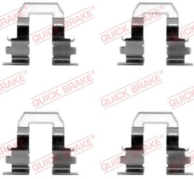 Piederumu komplekts, Disku bremžu uzlikas QUICK BRAKE 109-1255