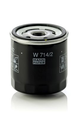 Масляный фильтр MANN-FILTER W 714/2