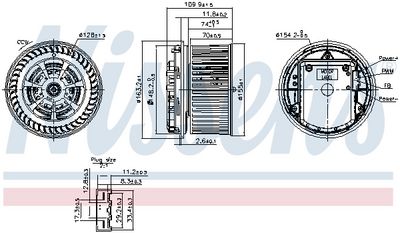 Salona ventilators NISSENS 87850