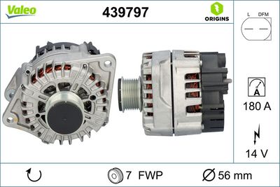 Генератор VALEO 439797