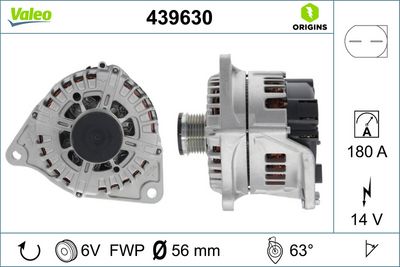 Ģenerators VALEO 439630