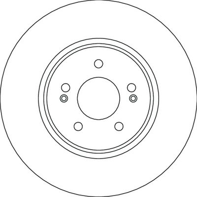 Тормозной диск TRW DF6829S