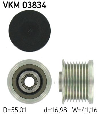 Механизм свободного хода генератора SKF VKM 03834