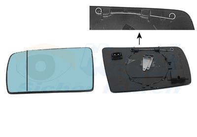 Spoguļstikls, Ārējais atpakaļskata spogulis VAN WEZEL 3031833