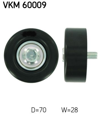 Parazīt-/Vadrullītis, Ķīļrievu siksna SKF VKM 60009