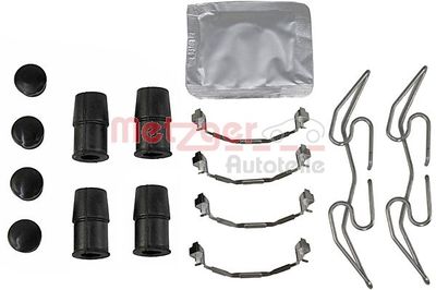 Комплектующие, колодки дискового тормоза METZGER 109-0133