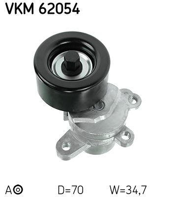 Siksnas spriegotājs, Ķīļsiksna SKF VKM 62054