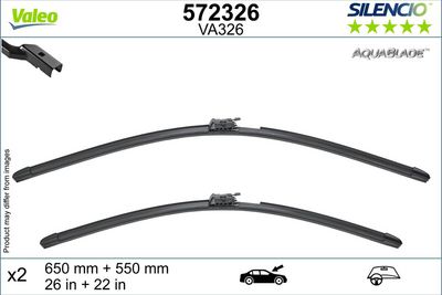 Stikla tīrītāja slotiņa VALEO 572326